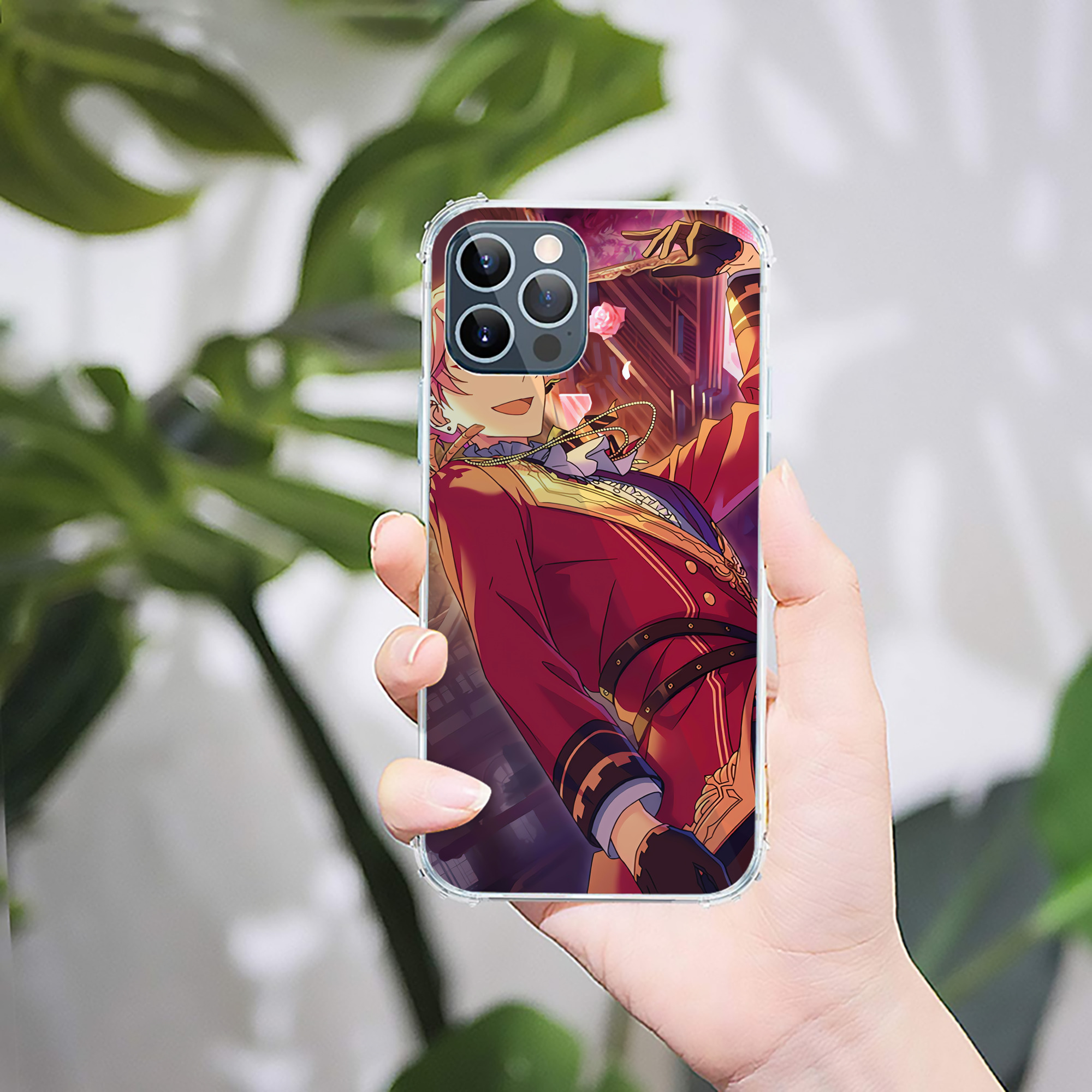 （画像用） あんさんぶるスターズ! Ensemble Stars 【iPhone 12シリーズ対応】透明スマホケース（クリアソフトケース）